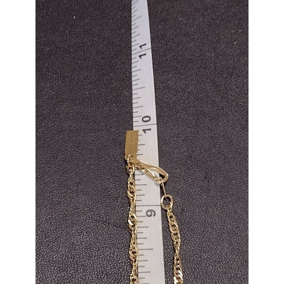 **Sale** 18KT GP twisted necklace and bracelet set - Picture 3 of 10